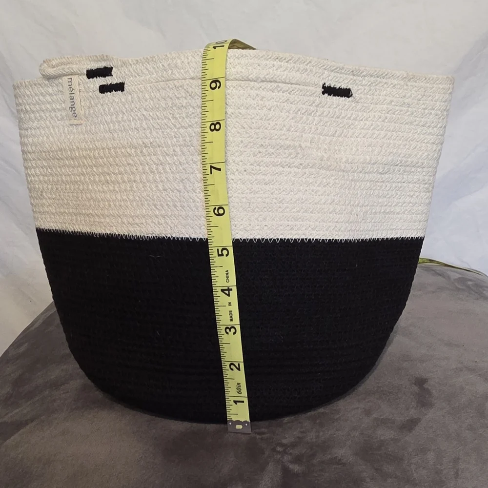 *NWT* Mia Melange Woven Storage Basket